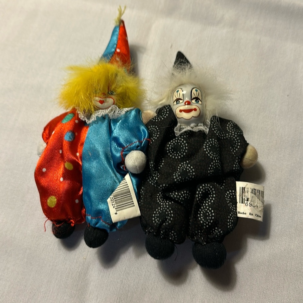 Collectible Vinta porcelain face clown 🤡